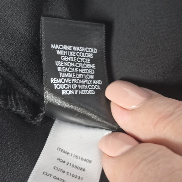 Torrid Black Peplum Georgerte Tank Size 2 - Picture 8 of 9